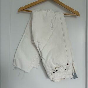 LEVI’S White Wedgie Women's Distressed Jeans, Size 26